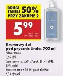 Biedronka Żel pod prysznic bawełna Linda oferta