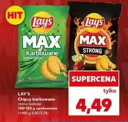 Kaufland Chipsy chili & limonka Lay's Strong oferta