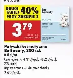 Biedronka Patyczki higieniczne Be Beauty oferta