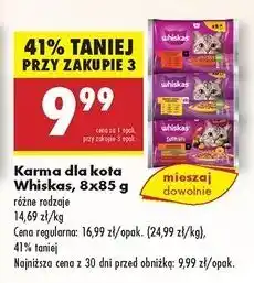 Biedronka Karma dla kota kolekcja wiejskich smaków Whiskas Tasty Mix oferta