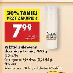 Biedronka Wkład zalewany 168h Lumia oferta
