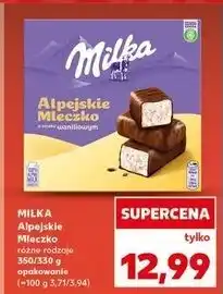Kaufland Czekoladki waniliowe Milka Alpejskie Mleczko oferta