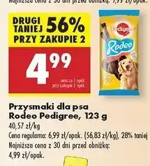 Biedronka Przysmak dla psa z wołowiną Pedigree Rodeo Duos oferta