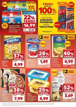 Kaufland Jogurt wieloowocowy Danone Actimel oferta