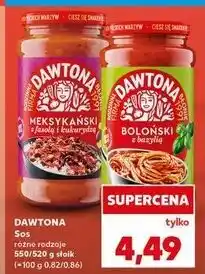 Kaufland Sos boloński z bazylią Dawtona oferta