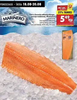 Biedronka Filet z łososia atlantyckiego Marinero oferta