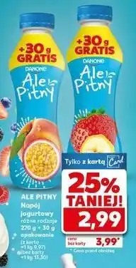 Kaufland Napój truskawka-banan Danone Ale Pitny oferta