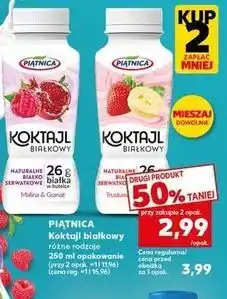 Kaufland Koktajl odżywczy truskawka banan Piątnica oferta