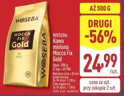 ALDI Kawa mielona Mocca Fix Gold Woseba oferta