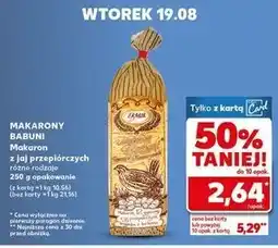 Kaufland Makaron babuni krajanka z jaj przepiórczych Ekmak oferta
