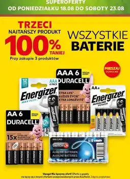 Kaufland Baterie aaa Energizer Max Plus oferta