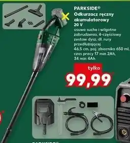 Kaufland Odkurzacz akumulatorowy 20 v Parkside oferta