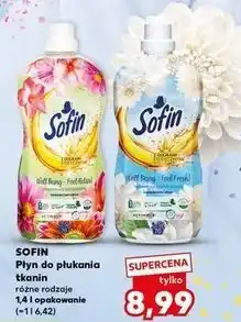 Kaufland Płyn do płukania niebieski Sofin oferta