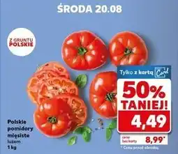 Kaufland Pomidory mięsiste czerwone polska oferta