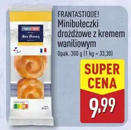 ALDI Minibułeczki drożdżowe z kremem waniliowym FRANTASTIQUE oferta