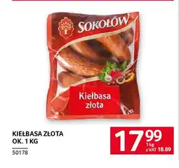 Selgros Kiełbasa złota oferta
