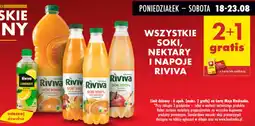 Biedronka WSZYSTKIE SOKI, NEKTARY I NAPOJE RIVIVA oferta