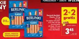Biedronka Parówki Berlinki Classic oferta