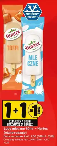 Hitpol Lody mleczne - Hortex oferta