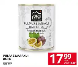 Selgros Pulpa z marakui oferta