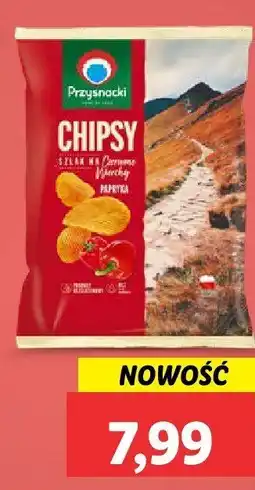 Lidl Chipsy Przysnacki papryka oferta