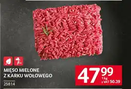 Selgros Mięso mielone z karku wołowego oferta