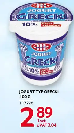 Selgros Jogurt typ grecki oferta
