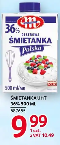 Selgros Śmietanka uht 36% oferta