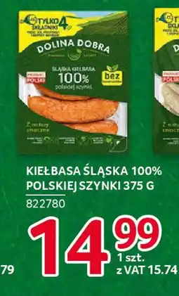 Selgros Kiełbasa śląska 100% polskiej szynki oferta