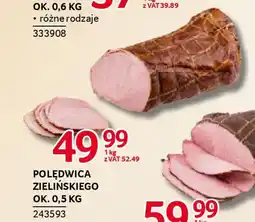 Selgros Polędwica zielińskiego oferta