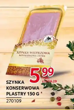 Selgros Szynka konserwowa plastry oferta