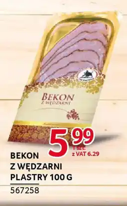 Selgros Bekon z wędzarni plastry oferta