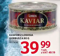 Selgros Kawior z łososia gorbusza oferta