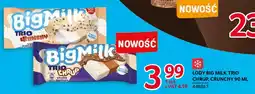 Selgros Lody big milk trio chrup, crunchy oferta