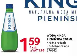 Selgros Woda kinga pienińska oferta