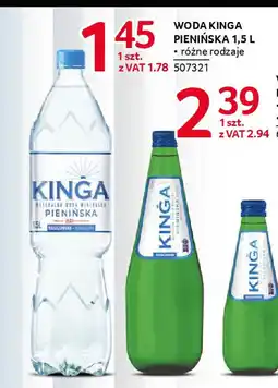 Selgros Woda kinga pienińska oferta