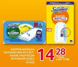 Selgros Swiffer miotełka do kurzu wkład / mokre chusteczki do podłóg oferta