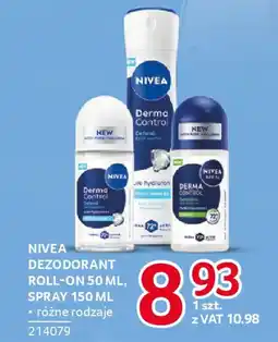 Selgros Nivea dezodorant roll-on / spray oferta