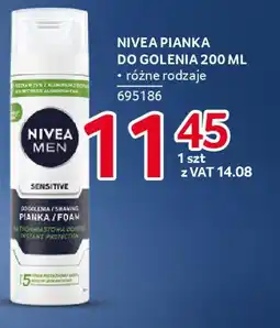 Selgros Nivea pianka do golenia oferta