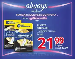 Selgros Always podpaski oferta
