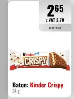 Eurocash Baton: Kinder Crispy oferta