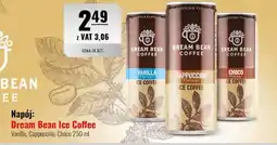 Eurocash Napój: Dream Bean Ice Coffee Vanilla, Cappuccino, Choco 250 ml oferta