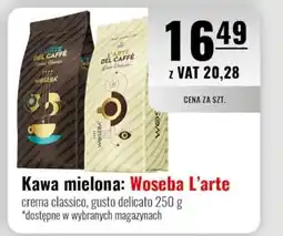 Eurocash Kawa mielona: Woseba L'arte oferta