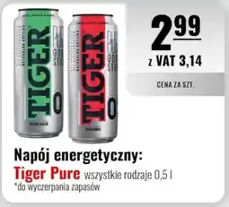 Eurocash Napój energetyczny: Tiger Pure oferta