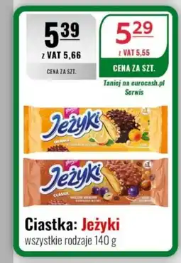 Eurocash Ciastka: Jeżyki oferta