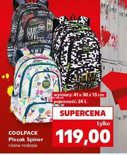Kaufland Plecak młodzieżowy spiner Coolpack oferta