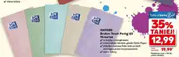 Kaufland Brulion a5/96 kartek touch pastel Oxford oferta