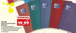 Kaufland Zeszyt a4/80k. touch trend kratka Oxford oferta
