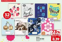 Kaufland Zeszyt bts 2025 a5/32k. linie Rexus oferta