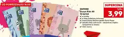 Kaufland Zeszyt a5 16 kartek linia podwójna kolorowa kids Oxford oferta